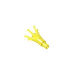 Headwear Accessory Crown Long with Bar,25516