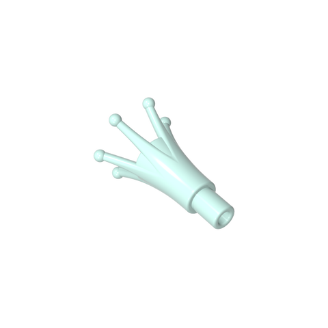 Gobricks,Headwear Accessory Crown Long with Bar,25516