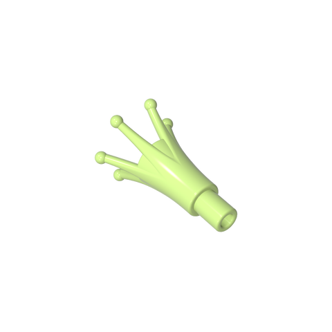 Gobricks,Headwear Accessory Crown Long with Bar,25516