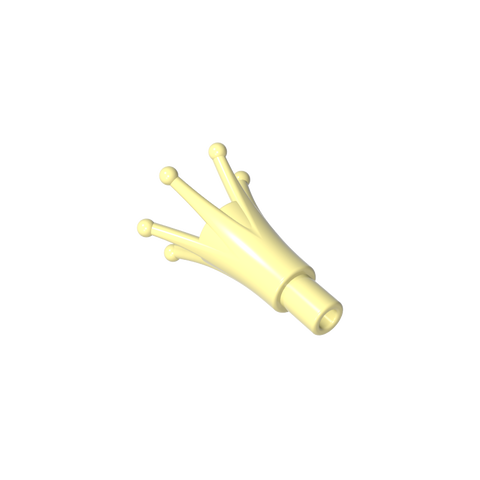 Gobricks,Headwear Accessory Crown Long with Bar,25516