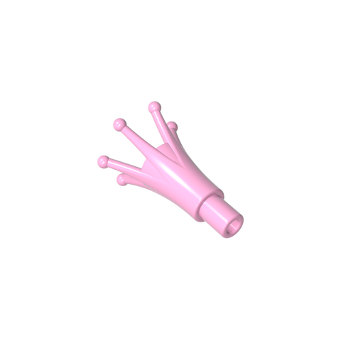 Gobricks,Headwear Accessory Crown Long with Bar,25516