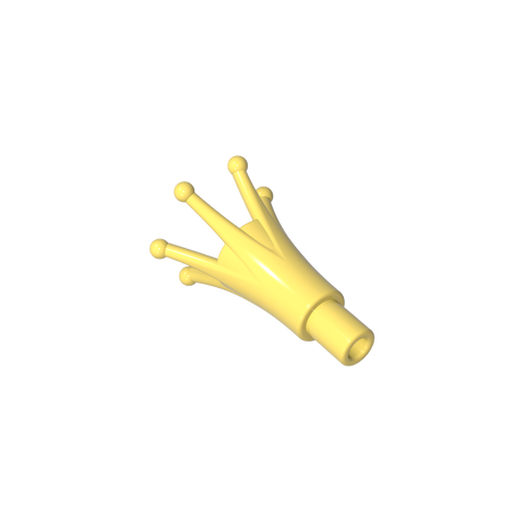 Gobricks,Headwear Accessory Crown Long with Bar,25516