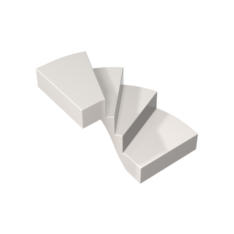 Gobricks,Stairs, Left 6 x 6 x 4,28466