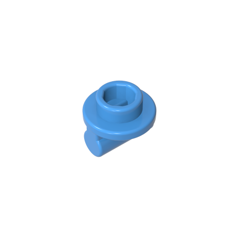 Gobricks,Plate Round 1 x 1 with Open Stud and Bar on Underside,25893,25893a