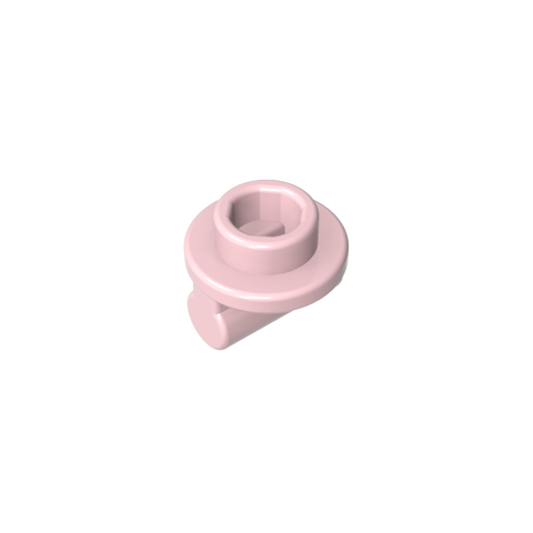 Gobricks,Plate Round 1 x 1 with Open Stud and Bar on Underside,25893,25893a