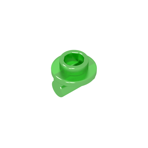 Gobricks,Plate Round 1 x 1 with Open Stud and Bar on Underside,25893,25893a
