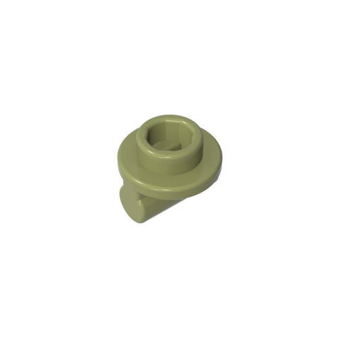 Gobricks,Plate Round 1 x 1 with Open Stud and Bar on Underside,25893,25893a