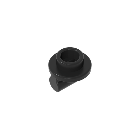 Gobricks,Plate Round 1 x 1 with Open Stud and Bar on Underside,25893,25893a