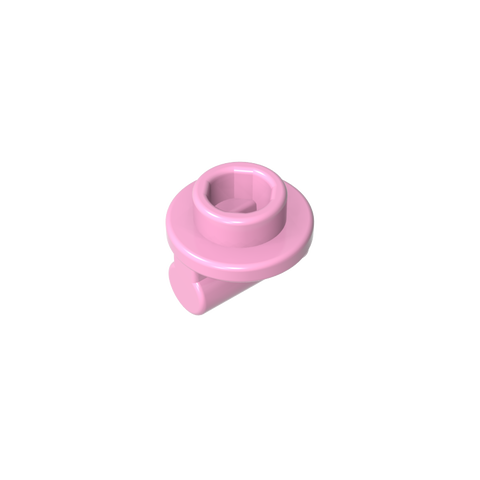 Gobricks,Plate Round 1 x 1 with Open Stud and Bar on Underside,25893,25893a