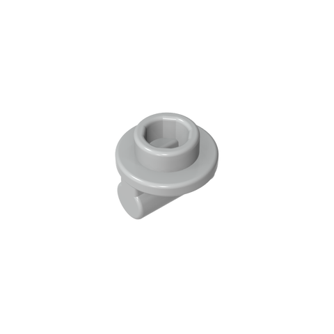 Gobricks,Plate Round 1 x 1 with Open Stud and Bar on Underside,25893,25893a