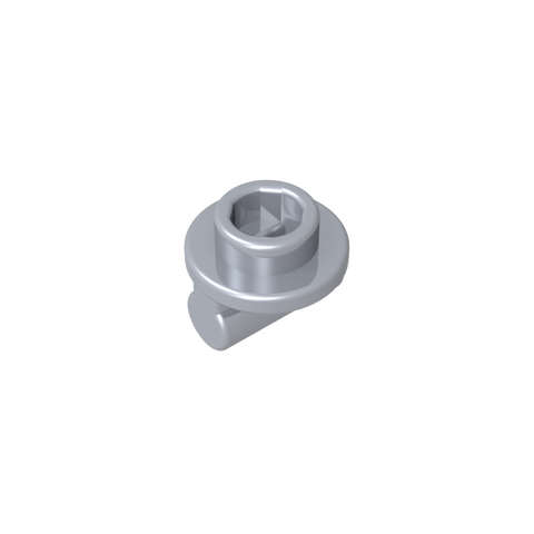 Gobricks,Plate Round 1 x 1 with Open Stud and Bar on Underside,25893,25893a