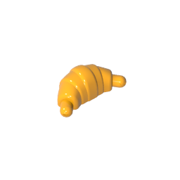 Food Croissant - Rounded Ends,33125-67338