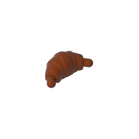 Gobricks,Food Croissant - Rounded Ends,gds2053,33125