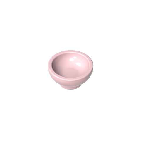 Gobricks,Equipment Dish/ Bowl [Plain],34172