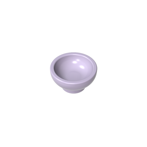 Gobricks,Equipment Dish/ Bowl [Plain],34172