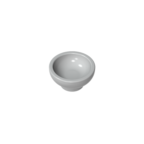Gobricks,Equipment Dish/ Bowl [Plain],34172