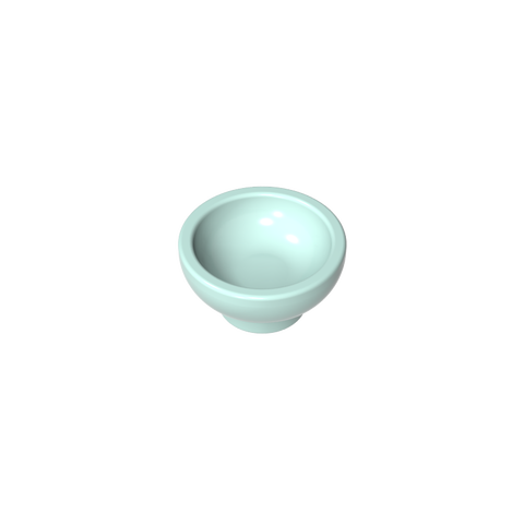 Gobricks,Equipment Dish/ Bowl [Plain],34172