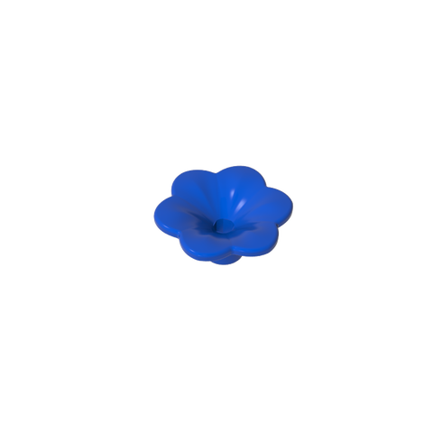 Gobricks,Plant, Outdoor Accessory Kit, Flower with 6 Rounded Petals and Pin,95831,93081d