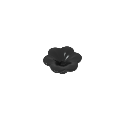 Gobricks,Plant, Outdoor Accessory Kit, Flower with 6 Rounded Petals and Pin,95831,93081d