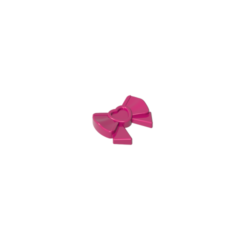 Gobricks,Headwear Accessory Bow with Heart, Long Ribbon and Pin,gds2060,11618