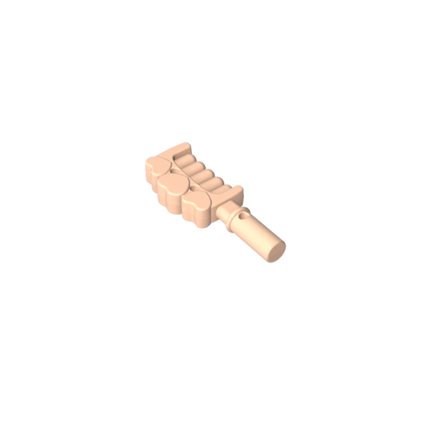 Gobricks,Equipment Comb with Handle and 3 Hearts [Hair Accessory],96482