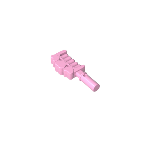 Gobricks,Equipment Comb with Handle and 3 Hearts [Hair Accessory],96482
