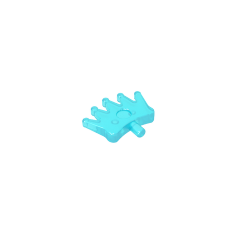 Gobricks,Headwear Accessory Crown/ Tiara with 5 Points and Pin,96491