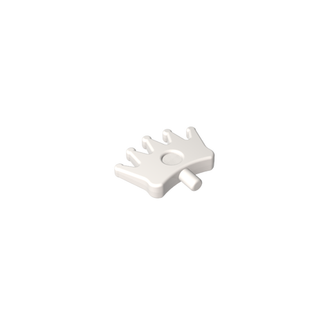 Gobricks,Headwear Accessory Crown/ Tiara with 5 Points and Pin,96491