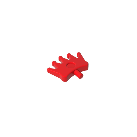 Gobricks,Headwear Accessory Crown/ Tiara with 5 Points and Pin,96491
