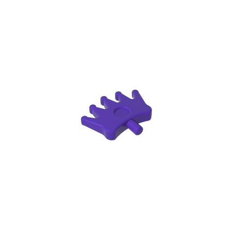 Gobricks,Headwear Accessory Crown/ Tiara with 5 Points and Pin,96491