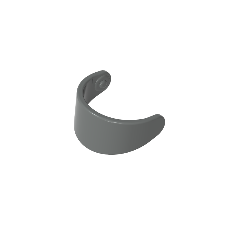 Gobricks,Headwear Accessory Visor For Standard Helmet,2447,2447b