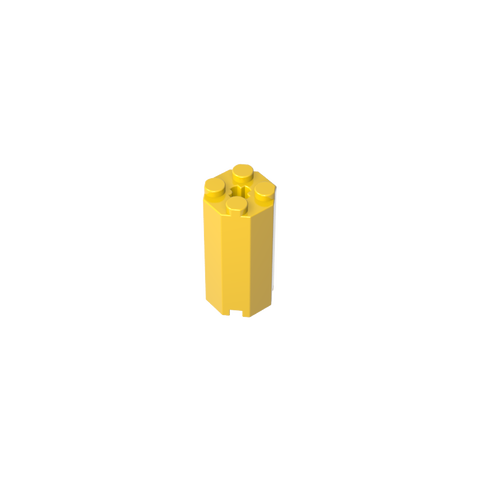 Gobricks,Brick Special Octagonal 2 x 2 x 3 1/3,6037