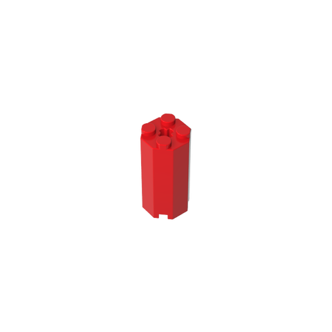 Gobricks,Brick Special Octagonal 2 x 2 x 3 1/3,6037