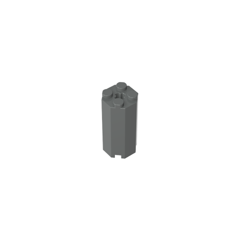 Gobricks,Brick Special Octagonal 2 x 2 x 3 1/3,6037