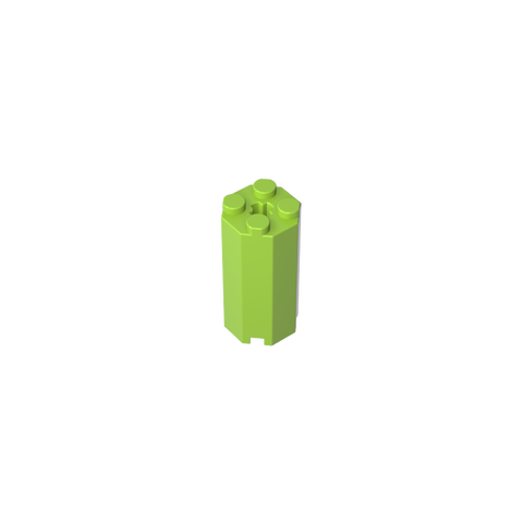 Gobricks,Brick Special Octagonal 2 x 2 x 3 1/3,6037