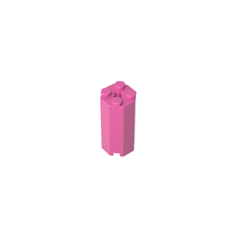 Gobricks,Brick Special Octagonal 2 x 2 x 3 1/3,6037