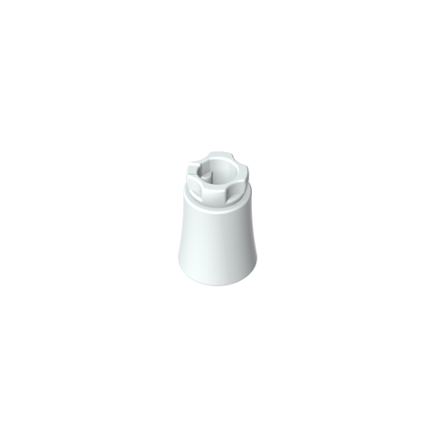 Gobricks,Plant, Palm Tree Trunk - Short Connector, Axle Hole with 2 Inside Prongs,6135,6135a