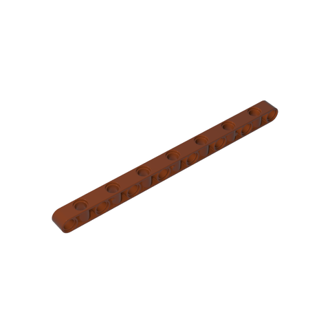 Gobricks,Technic Beam 1 x 15 Thick with Alternating Holes,71710