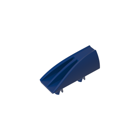 Gobricks,Fairing 1 x 4 Side Flaring Intake with Two Pins,30647
