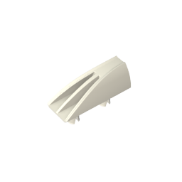 Fairing 1 x 4 Side Flaring Intake with Two Pins,30647