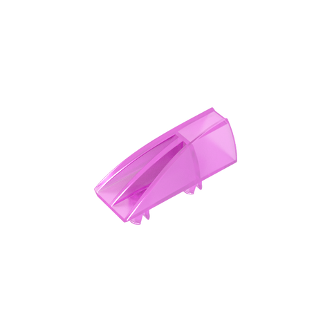 Gobricks,Fairing 1 x 4 Side Flaring Intake with Two Pins,30647