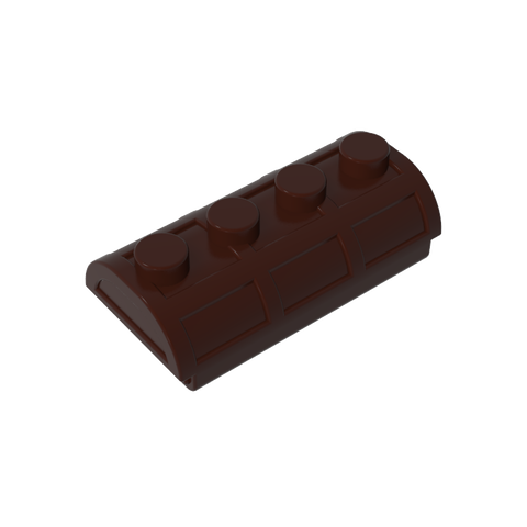 Gobricks,Treasure Chest Lid [Thin Hinge],4739