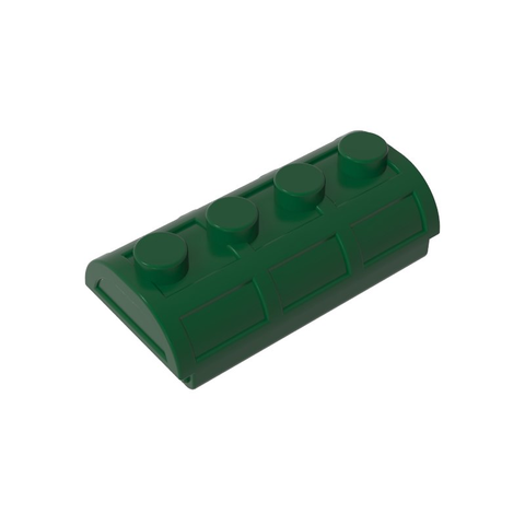 Gobricks,Treasure Chest Lid [Thin Hinge],4739