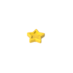 Headwear Accessory Star with Pin,93080f