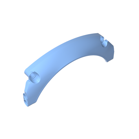 Gobricks,Technic Panel Car Mudguard Arched 13 x 2 x 3,69911