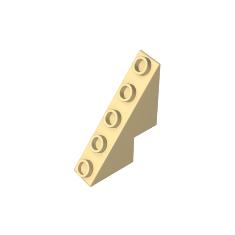Gobricks,Slope 53° 3 x 1 x 3 1/3 with Studs on Slope,6044