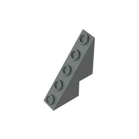 Gobricks,Slope 53° 3 x 1 x 3 1/3 with Studs on Slope,6044