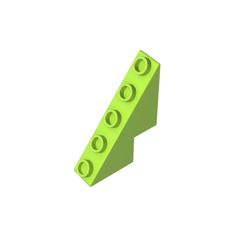 Gobricks,Slope 53° 3 x 1 x 3 1/3 with Studs on Slope,6044