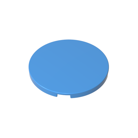 Gobricks,4x4 smooth round plate,gds21071,gds21071-2