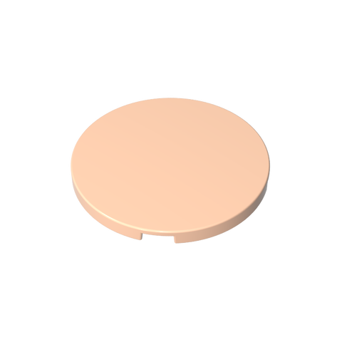 Gobricks,4x4 smooth round plate,gds21071,gds21071-2